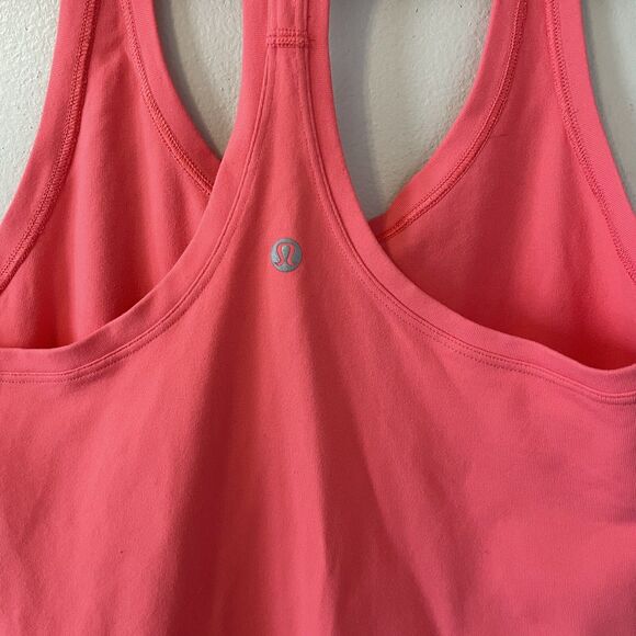 Lululemon Women’s Cool Racerback Bright Pink Tank Flash Light - Picture 6 of 6